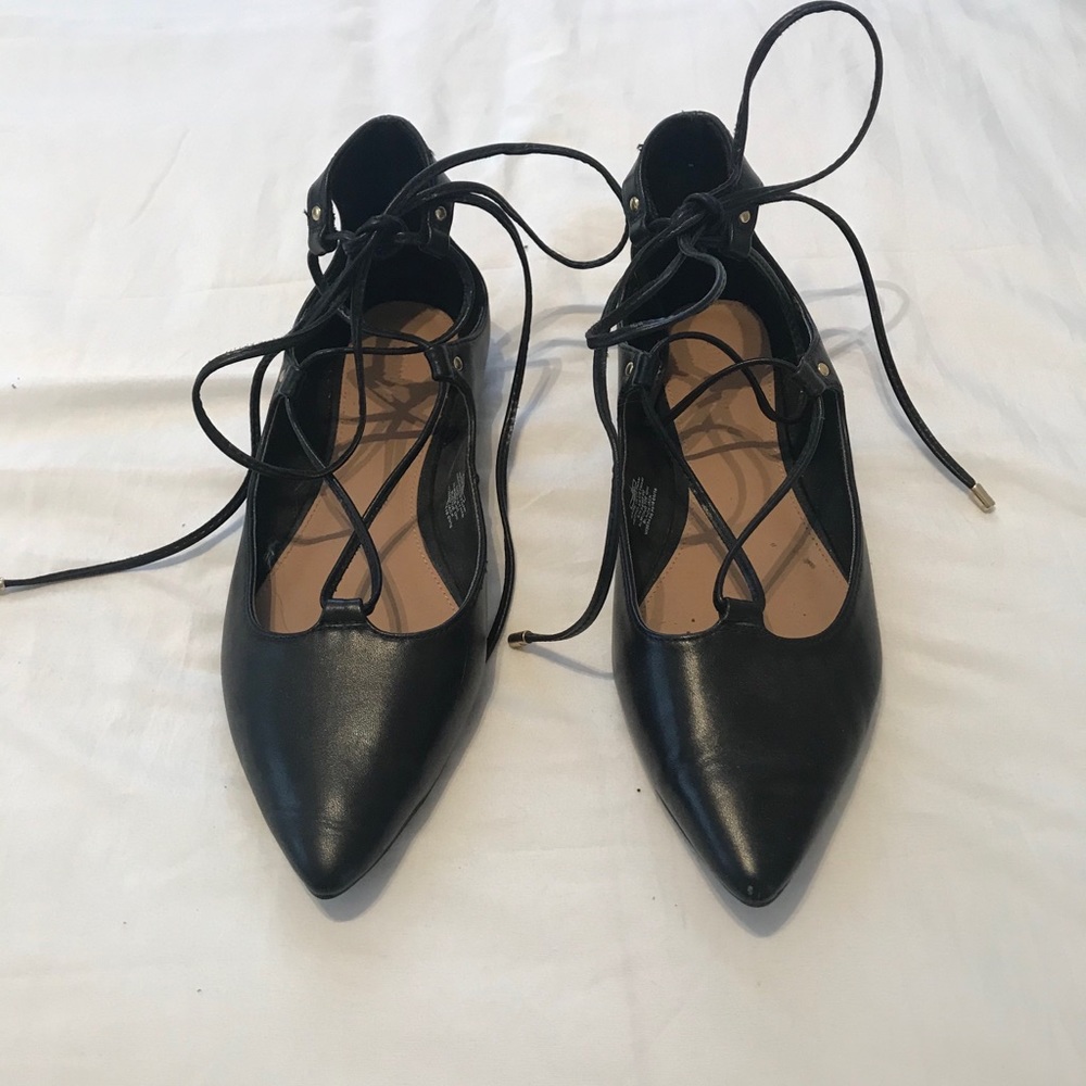 Black flats